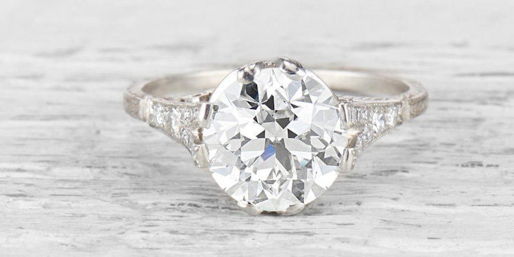 Conflict Free Diamond Engagement Ring